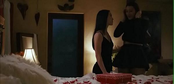  Diana wears lingerie infront of Bella